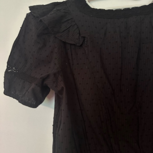 Lauren Conrad V-Neck Ruffle Mini Dress - Picture 3 of 5